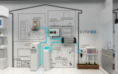 现代电器店面3D模型下载